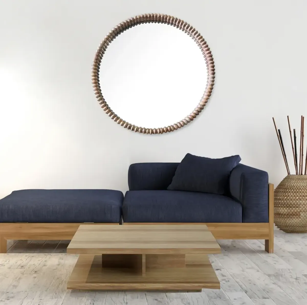 Hobart 30” Round Mirror