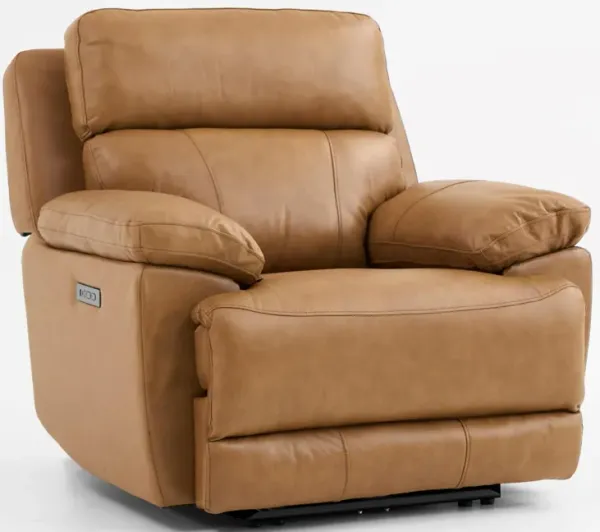 Gatlin Dual-Power Recliner - Tan