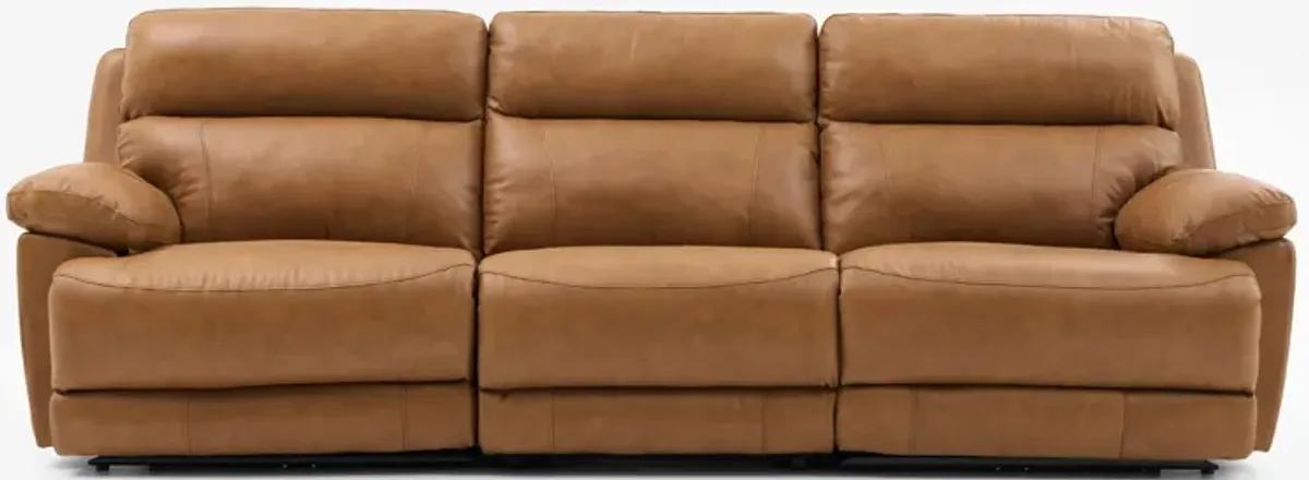 Gatlin 3-Piece Dual-Power Reclining Sofa - Tan