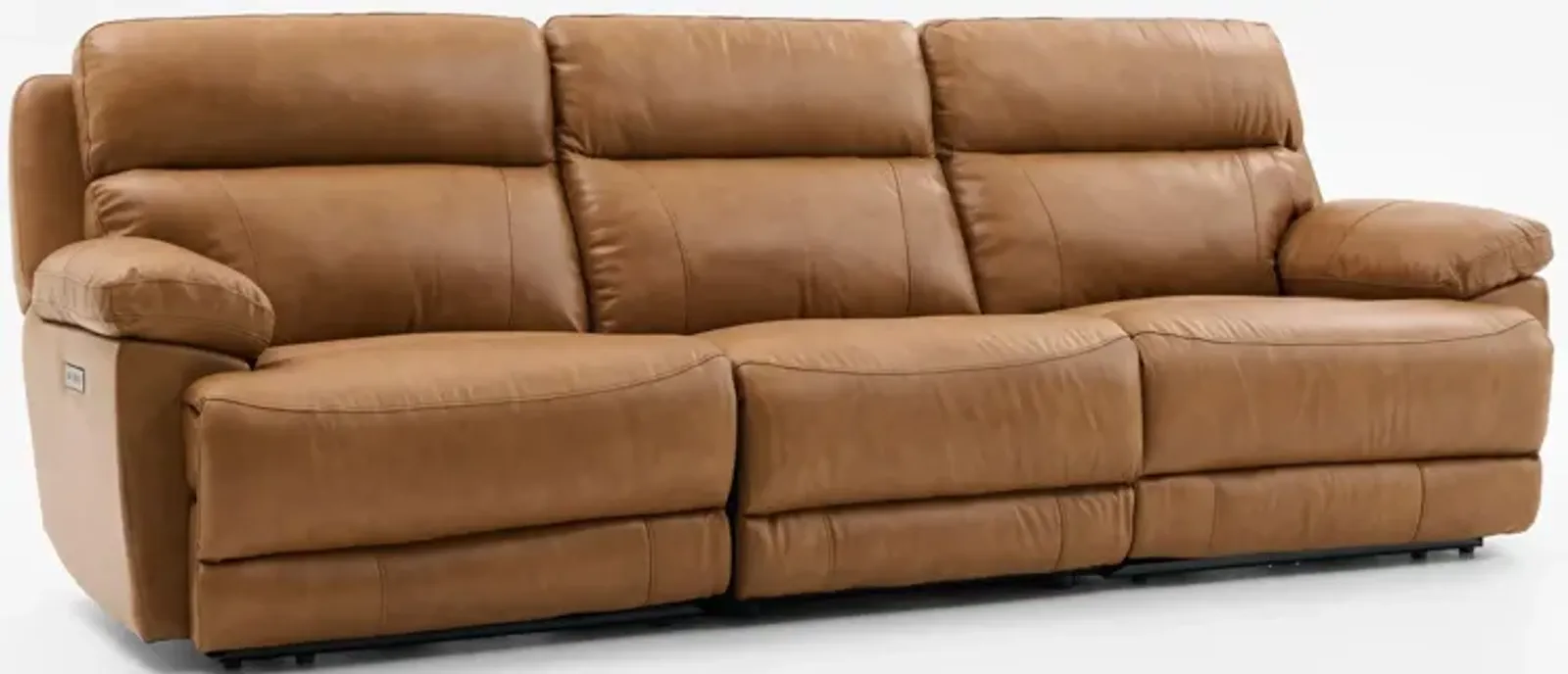 Gatlin 3-Piece Dual-Power Reclining Sofa - Tan