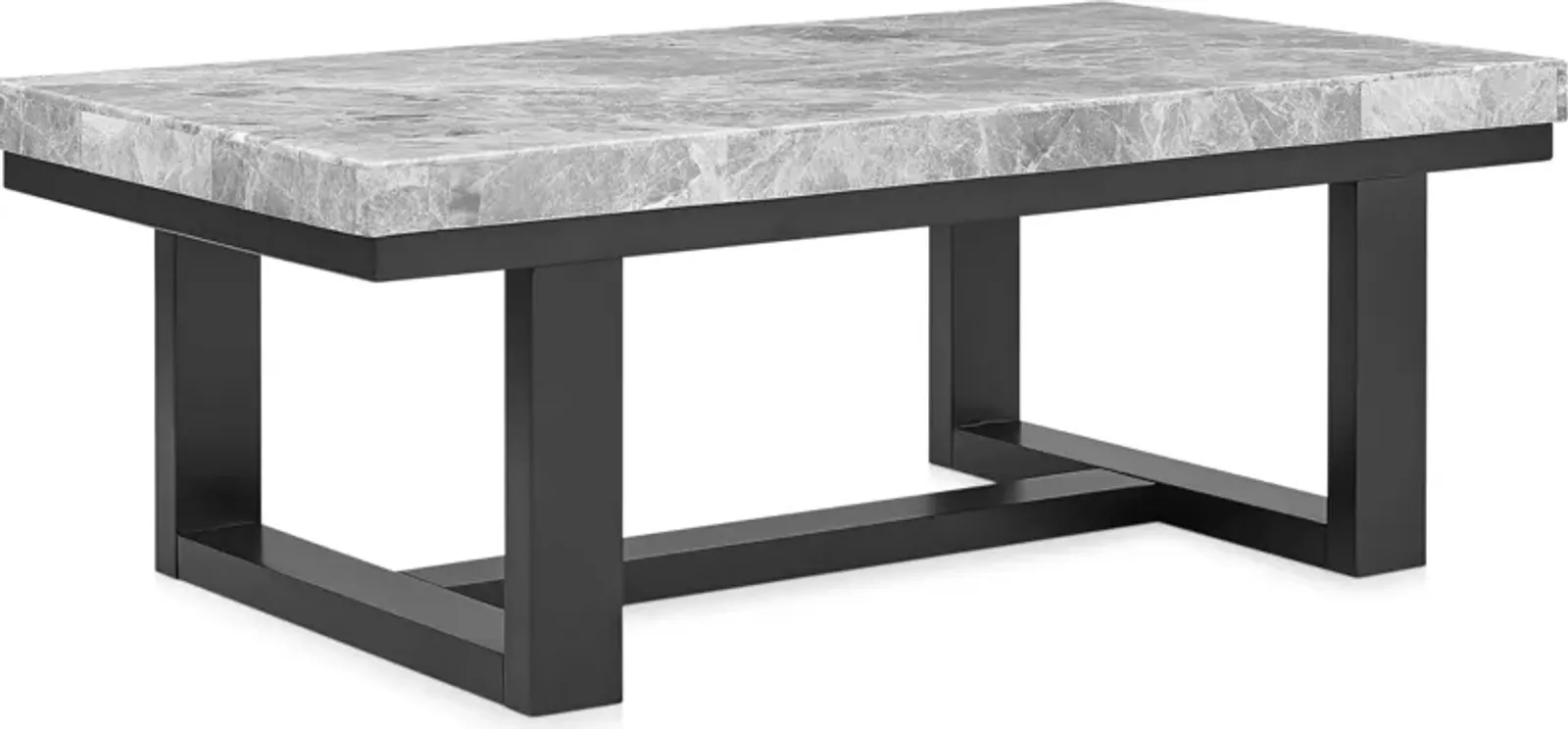 Artemis Marble Coffee Table - Gray