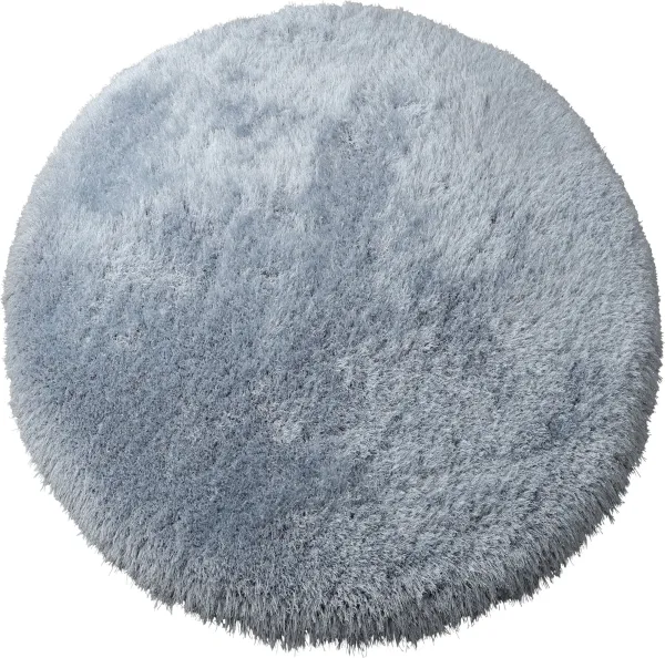 Sarezzo 7' Round Area Rug - Gray