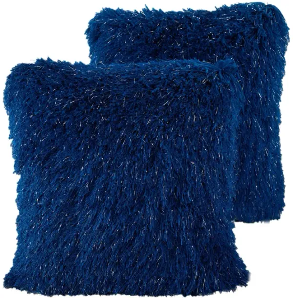 Sarezzo 2-Pack 20" x 20" Accent Pillows - Blue