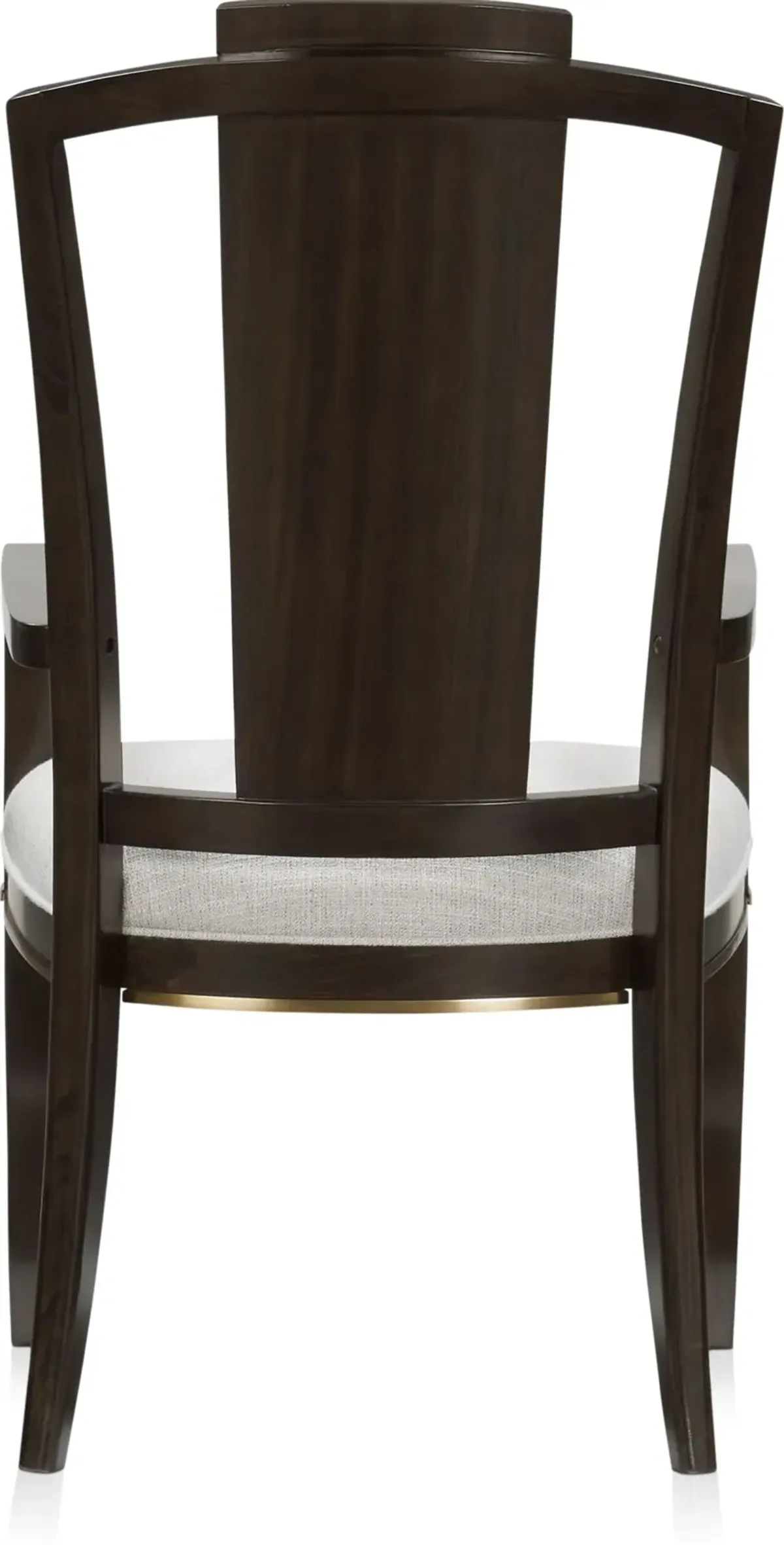 Manhattan Rectangular Dining Table with 4 Oval-Back Side Chairs and 2 Splat-Back Armchairs