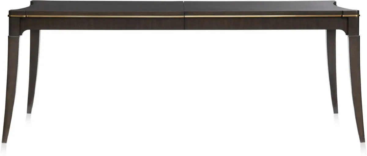 Manhattan Rectangular Dining Table with 8 Splat-Back Side Chairs
