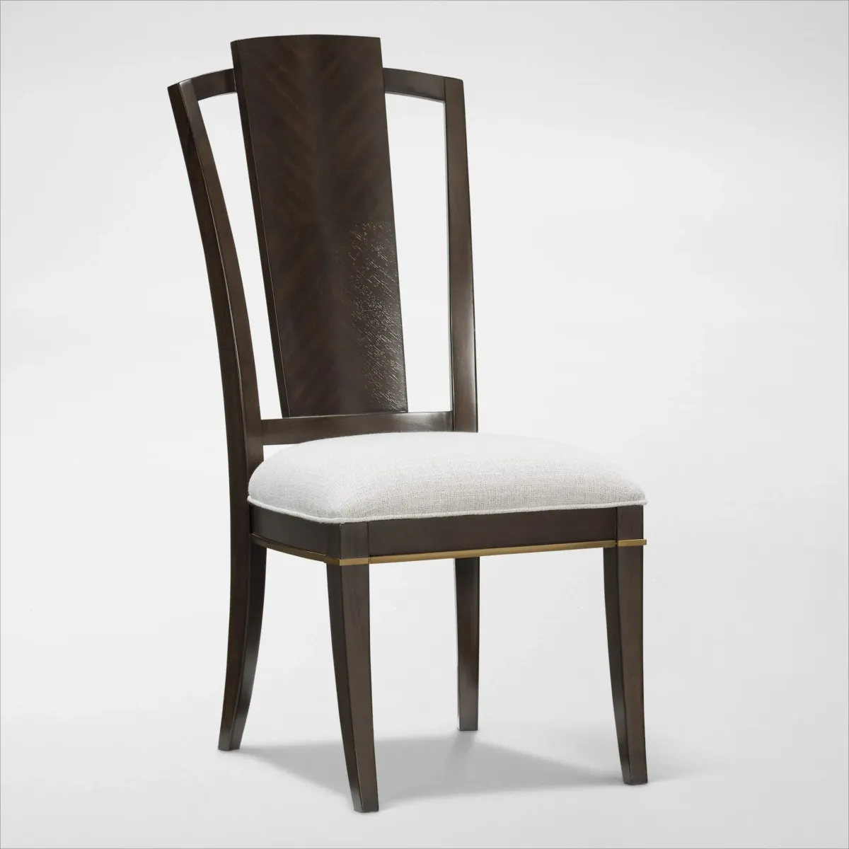 Manhattan Rectangular Dining Table with 8 Splat-Back Side Chairs
