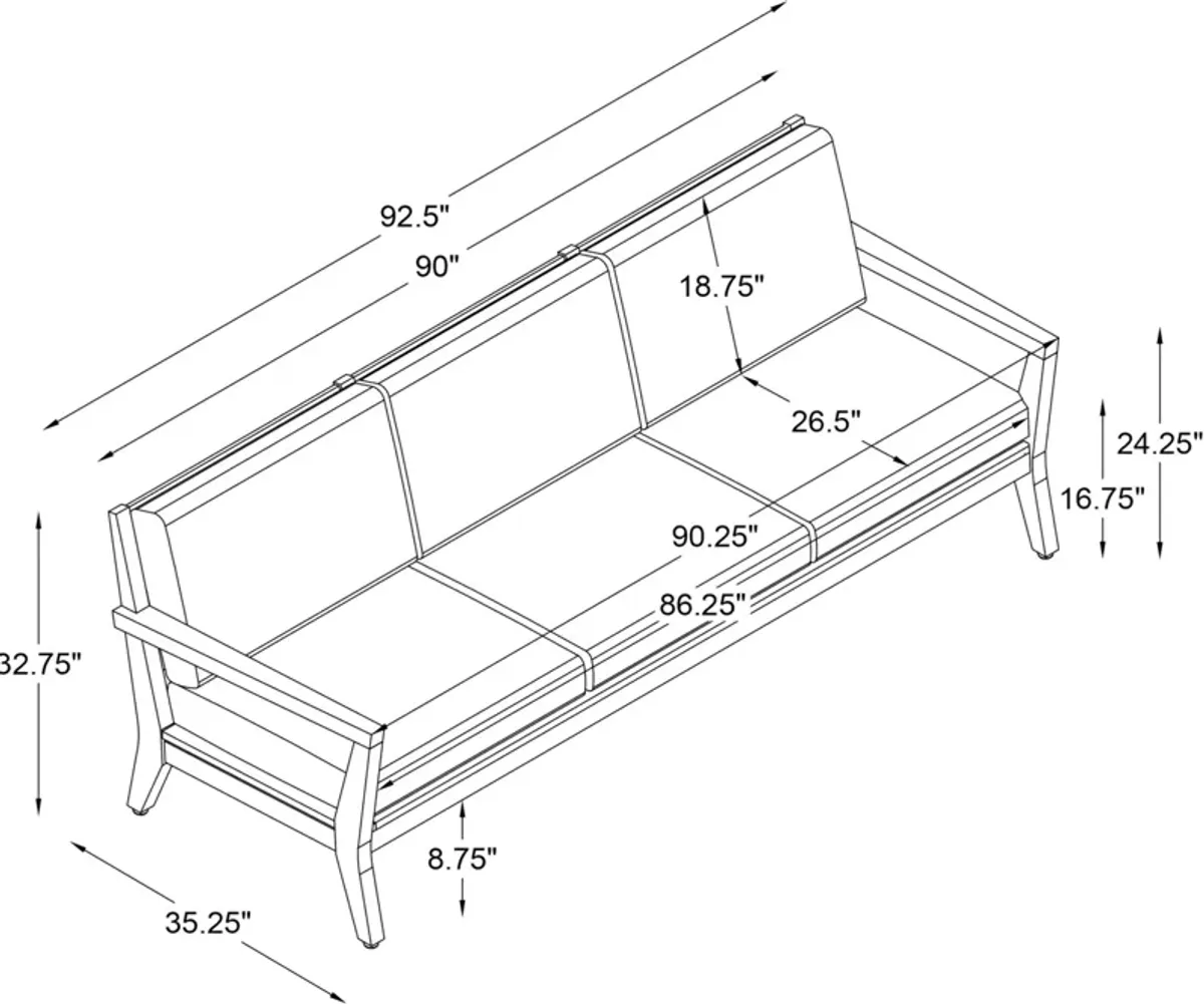 Long Beach Outdoor Sofa