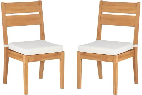 Long Beach Set of 2 Outdoor Dining Chairs