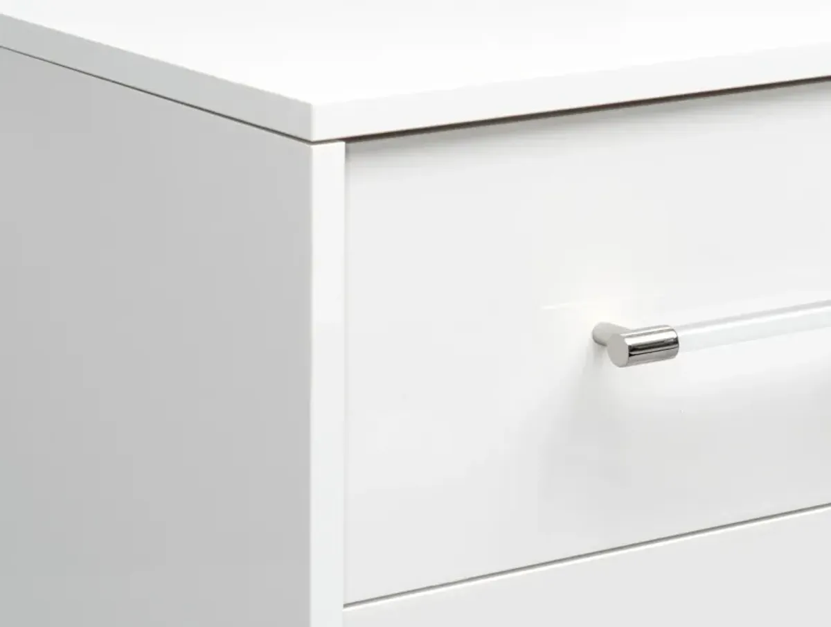 Concerto 3-Drawer Chest - White