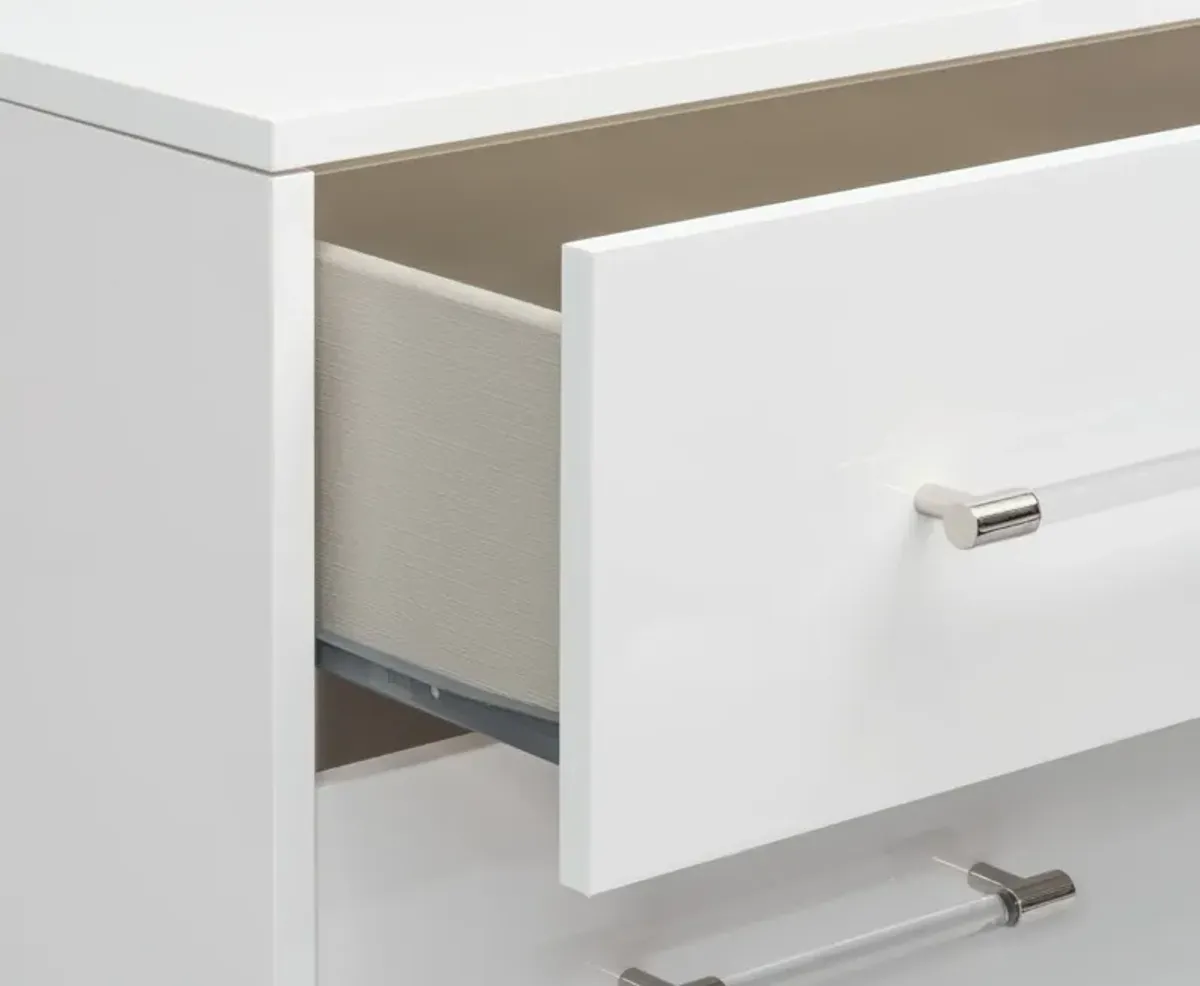 Concerto 3-Drawer Chest - White