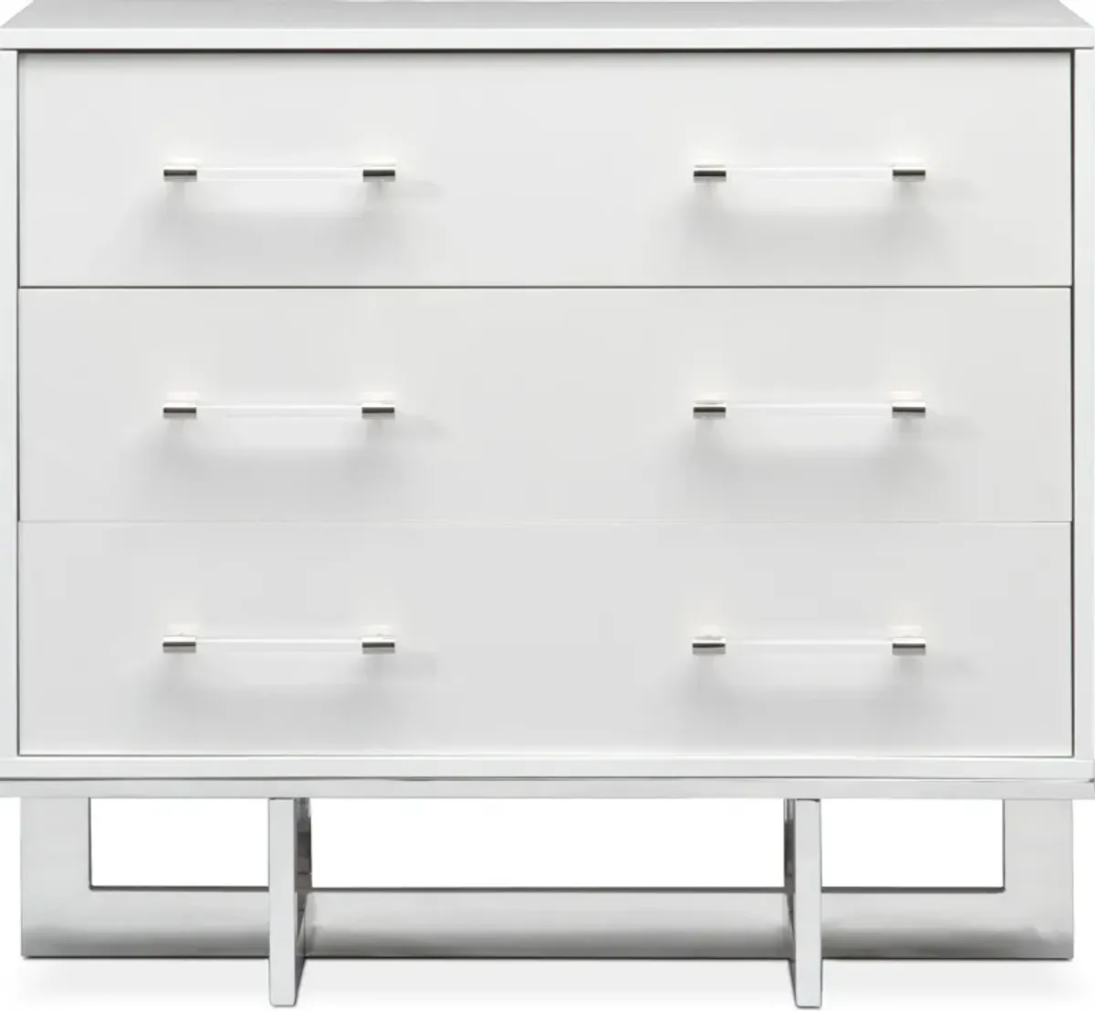 Concerto 3-Drawer Chest - White