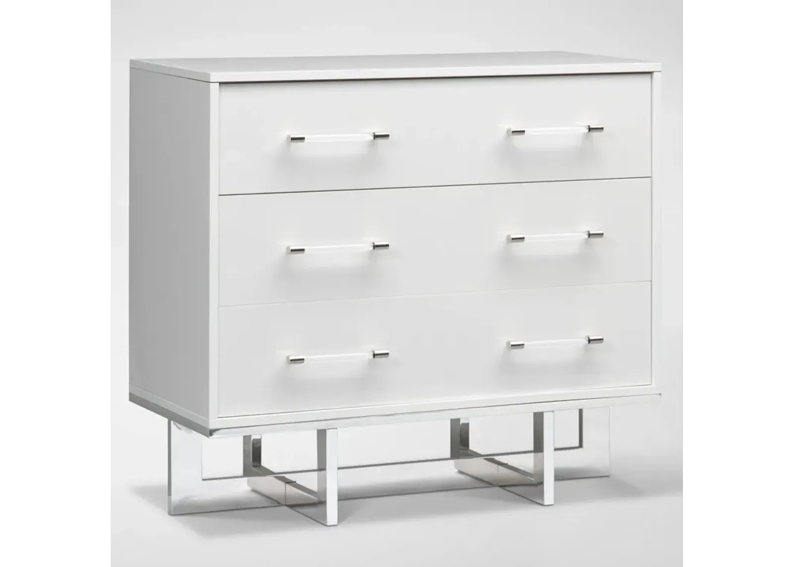 Concerto 3-Drawer Chest - White