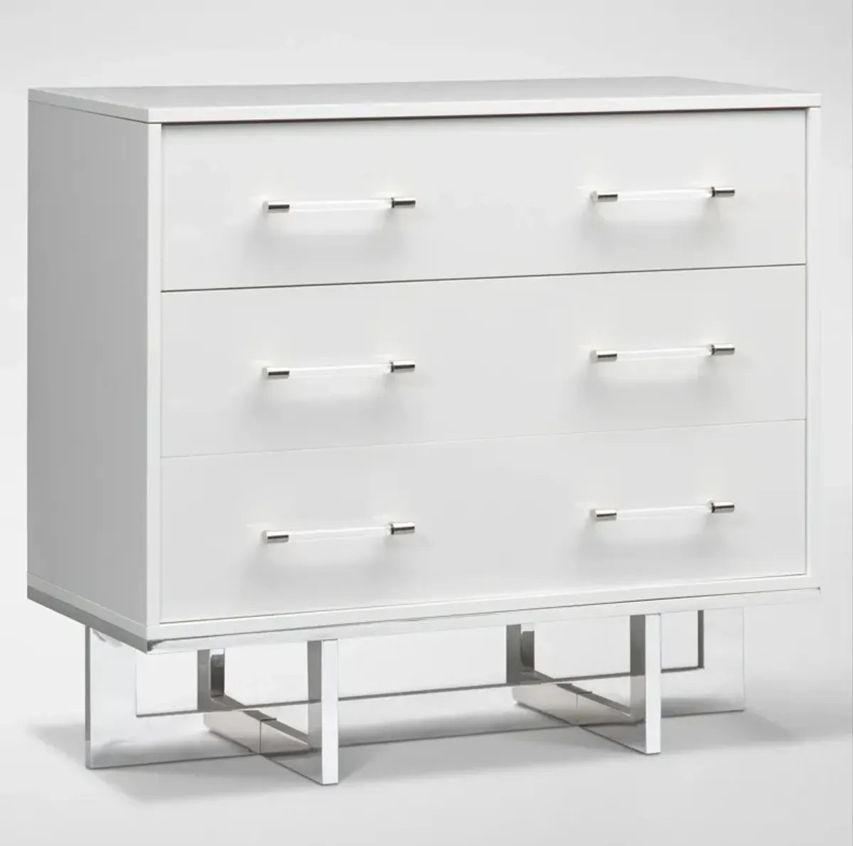 Concerto 3-Drawer Chest - White