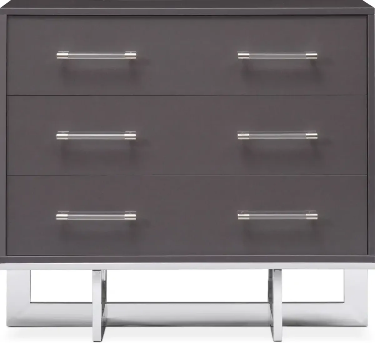 Concerto 3-Drawer Chest - Gray