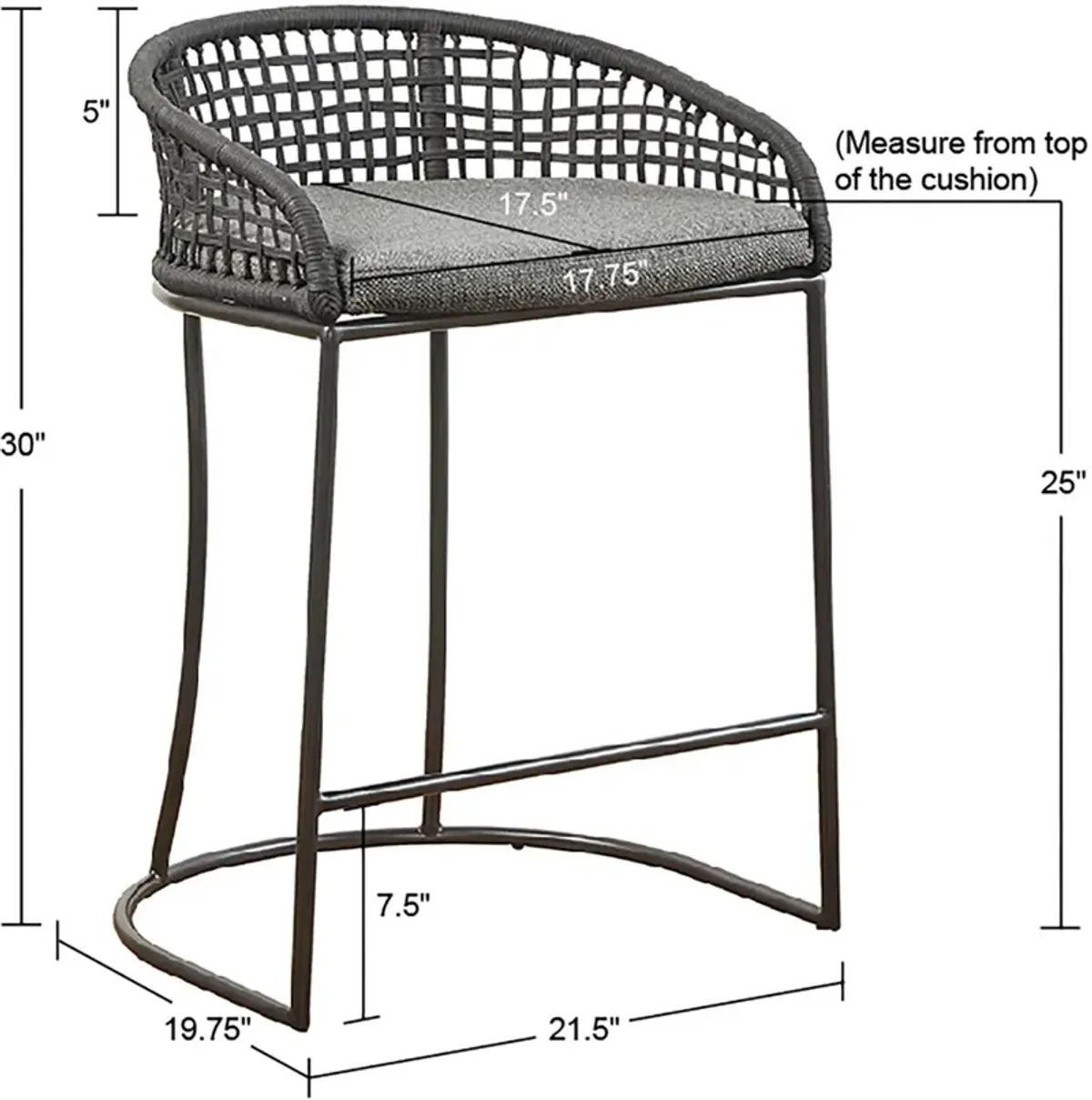 Tempany Counter-Height Stool