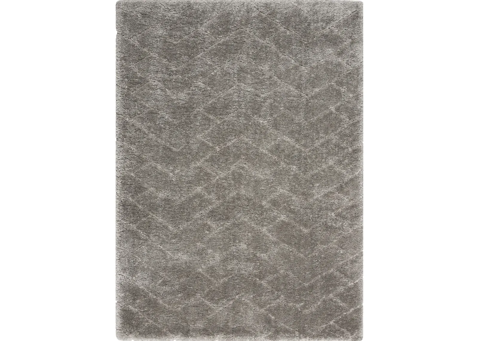 Lana Shag 5' x 7' Area Rug - Gray