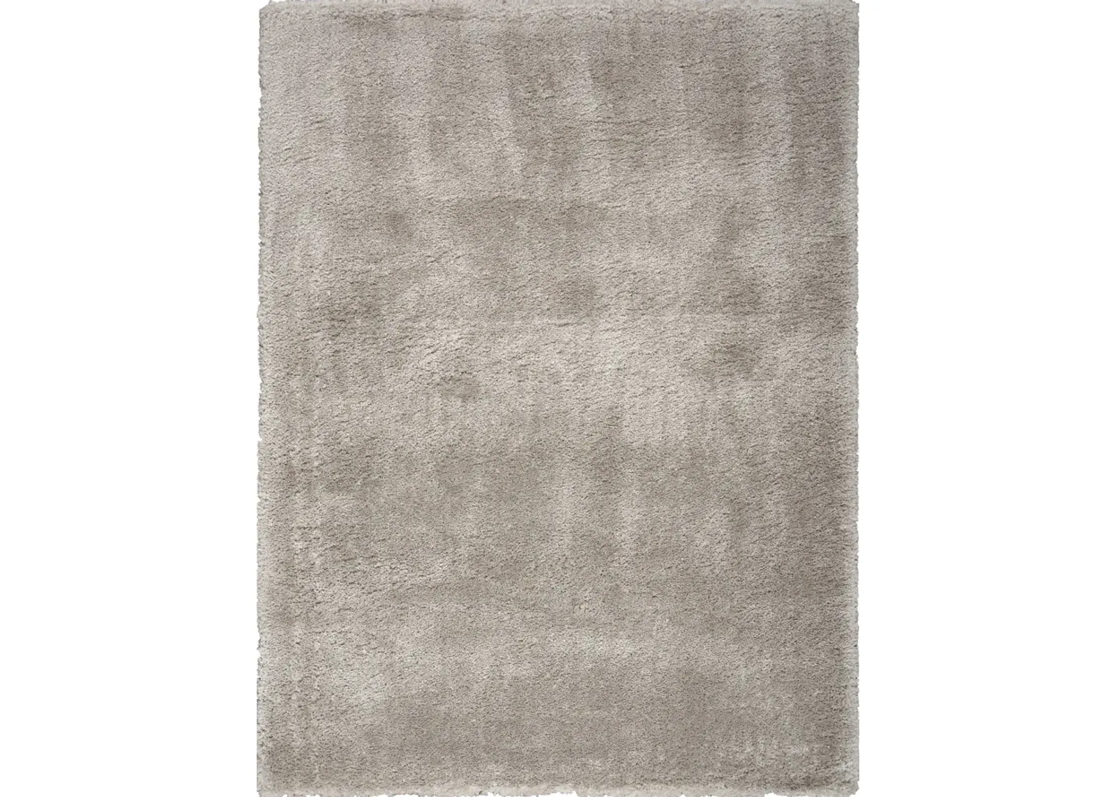 Lana Shag 5' x 7' Area Rug - Silver