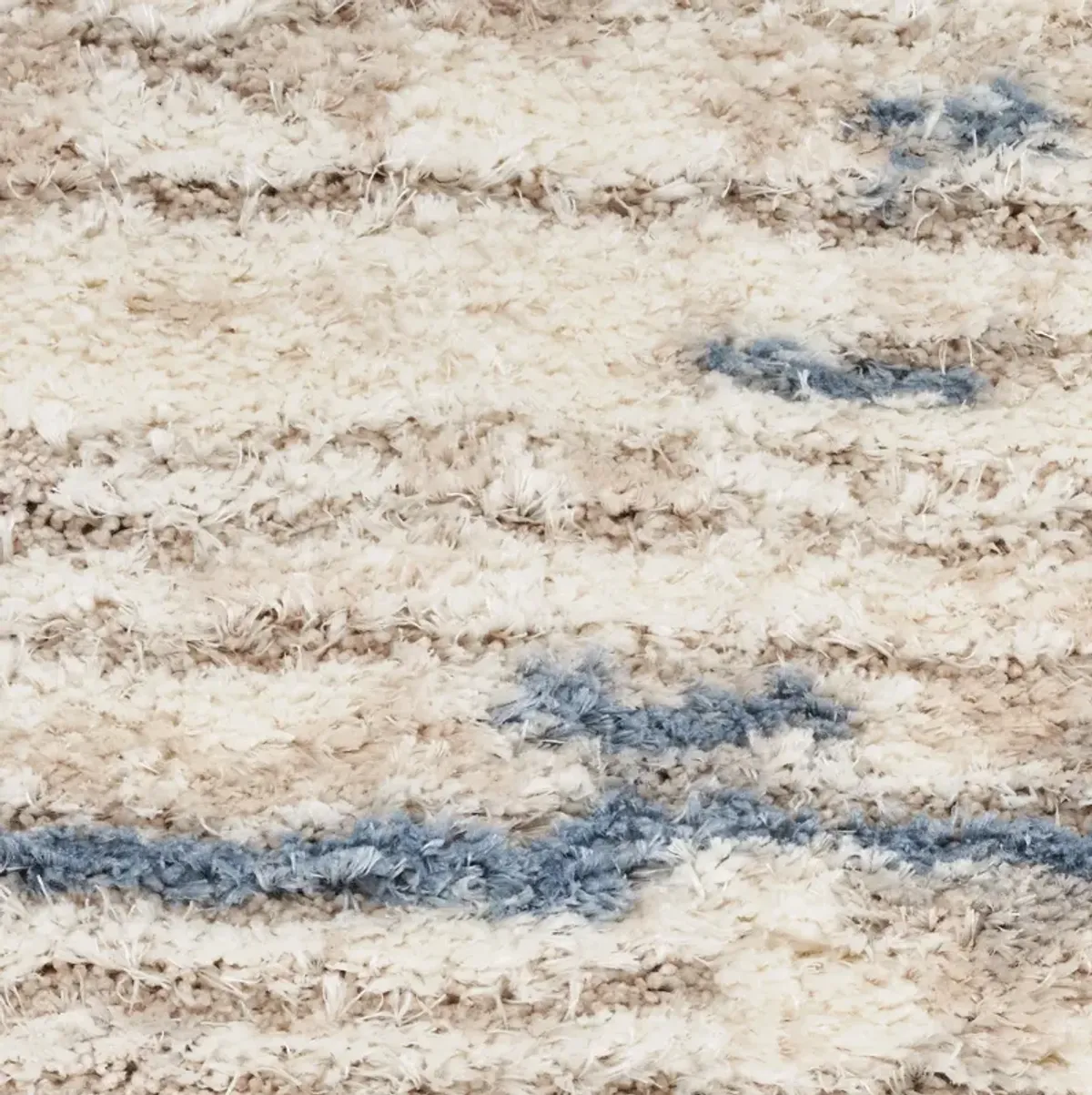 Lana Shag 5' x 7' Area Rug - Blue/Gray