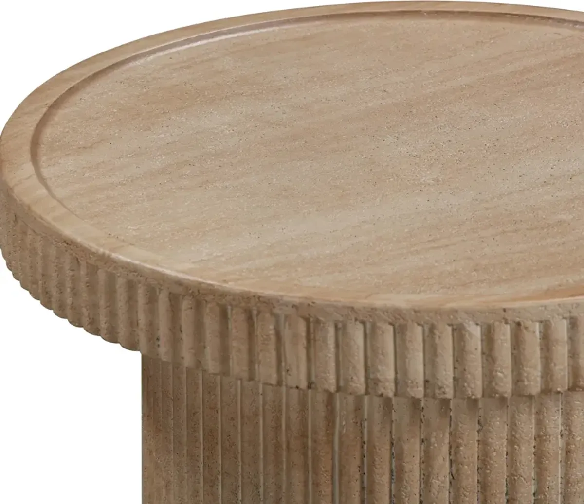 Albuquerque Outdoor Accent Table - Tan