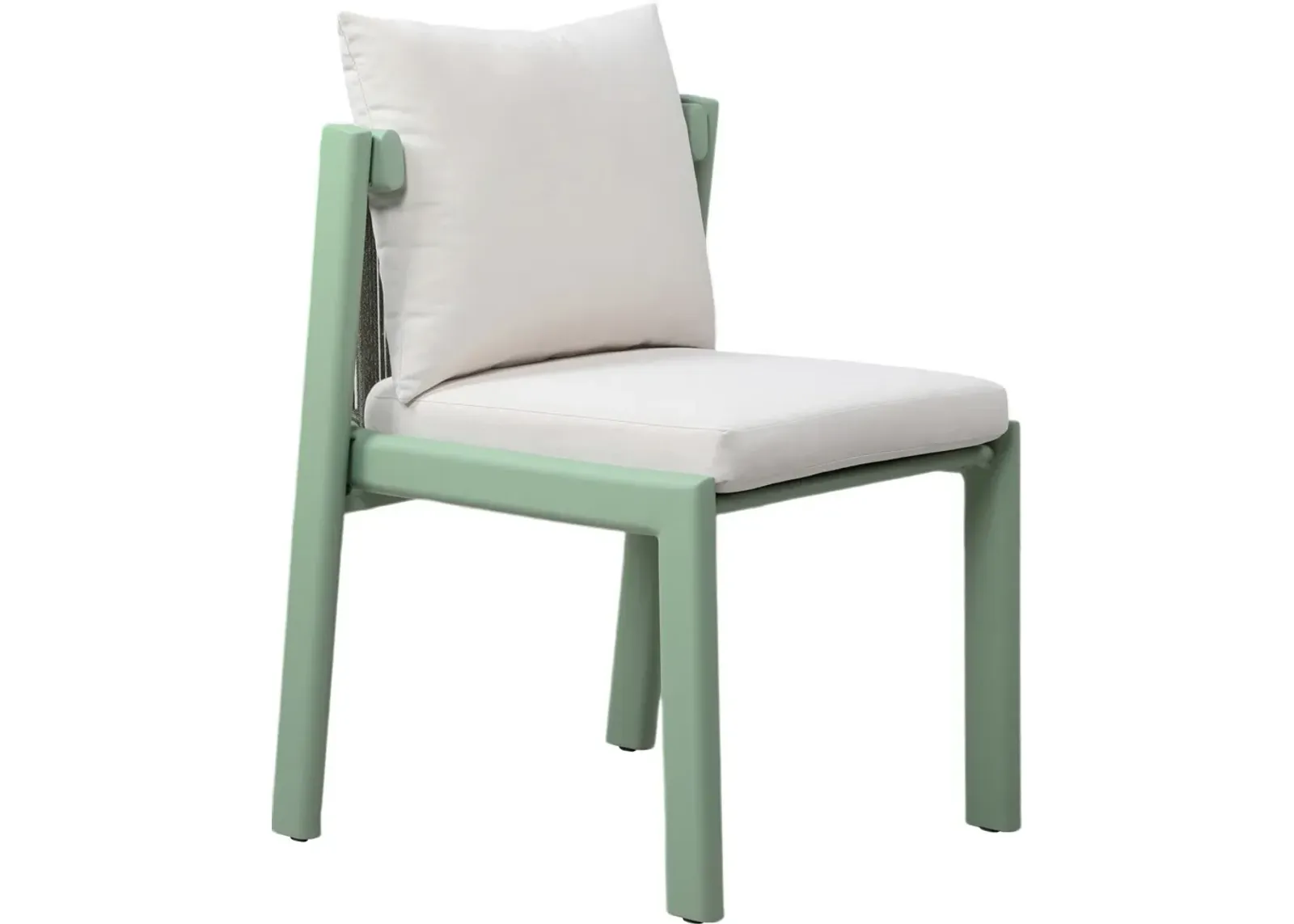 Scottsdale Outdoor Dining Chair - Green/Cream