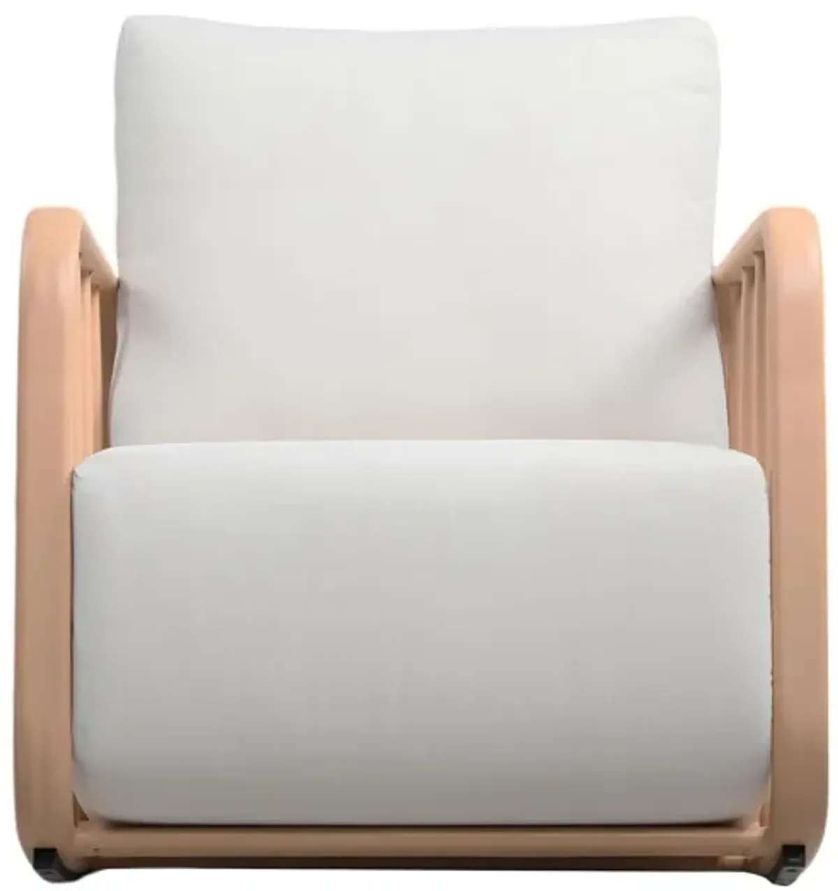 El Paso Outdoor Rocking Chair - Terracotta/Cream