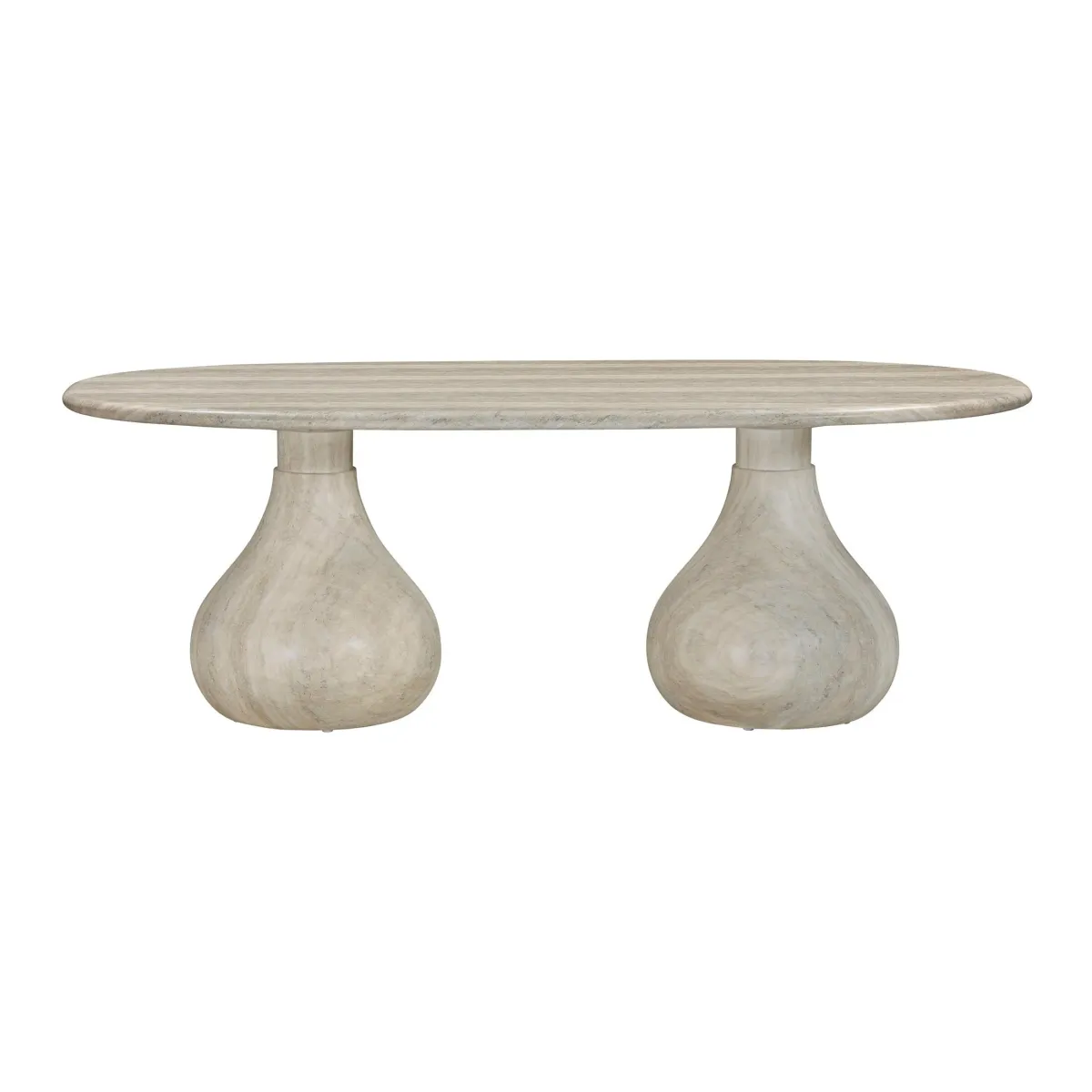 Amarillo Indoor/Outdoor Oval Pedestal Dining Table