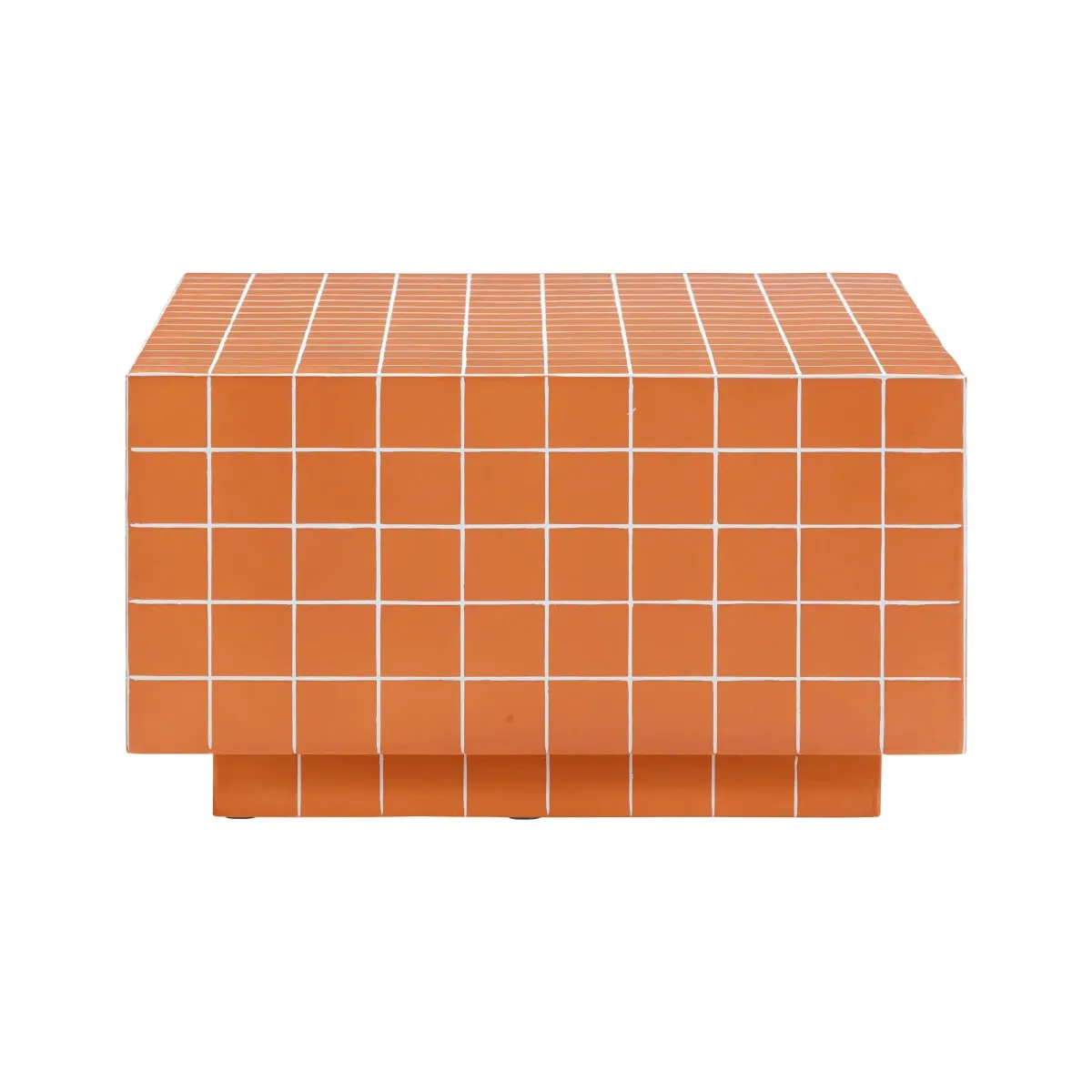 Milwaukee Indoor/Outdoor Coffee Table - Orange