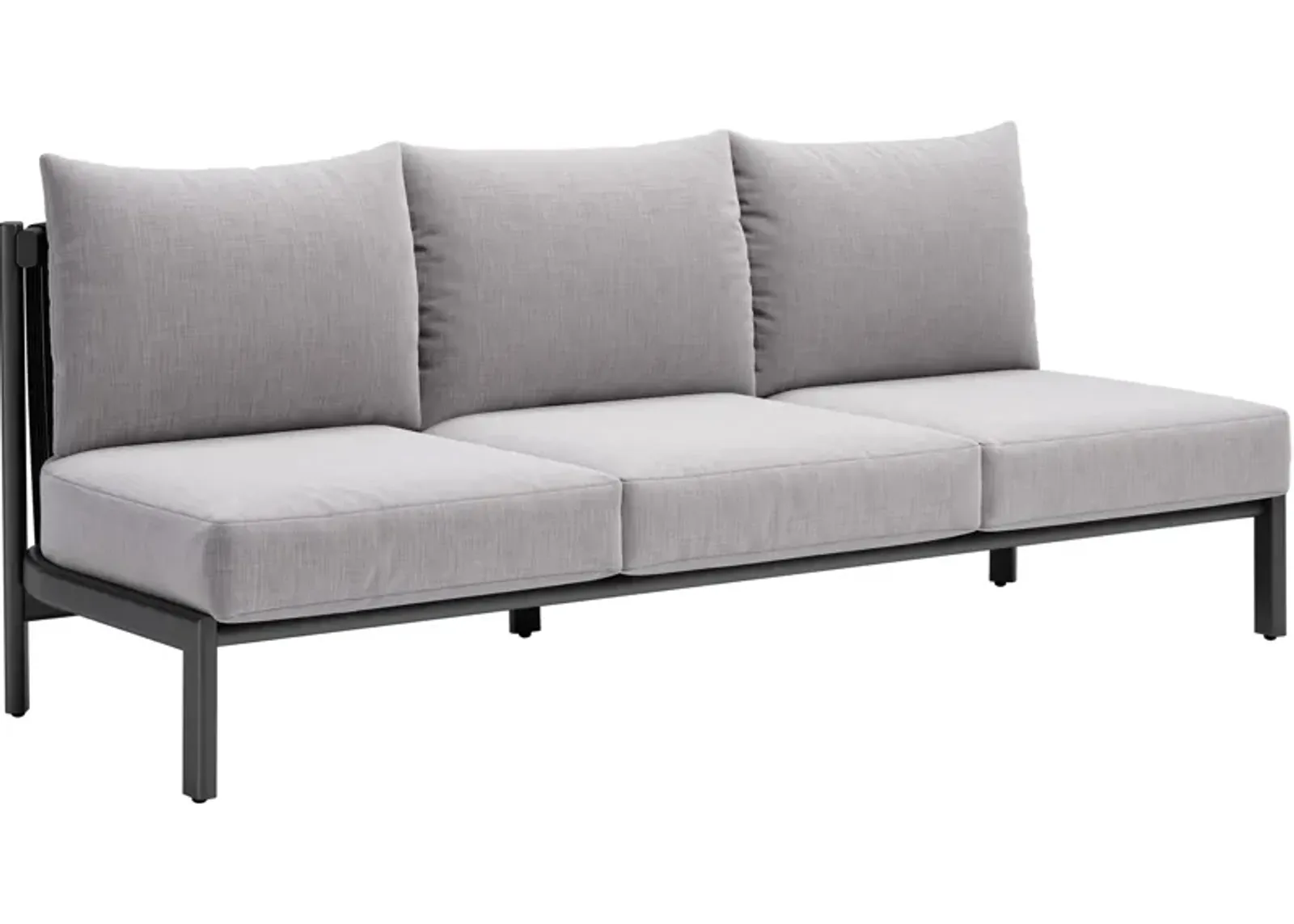 Bayport Outdoor Sofa - Gray