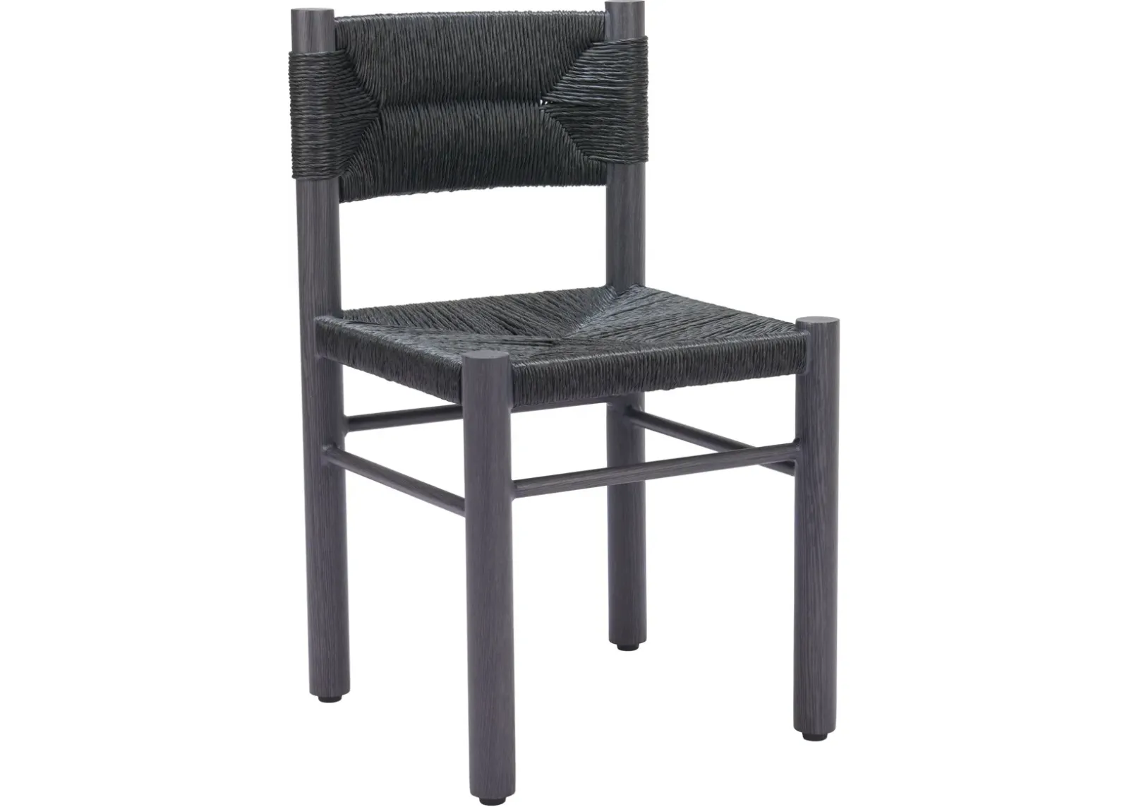 Pelican Outdoor Set of 2 Dining Chairs - Black