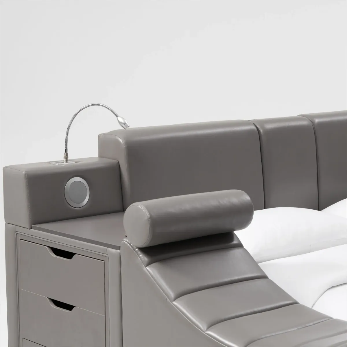 Tech Queen Storage Bed with Bluetooth® Speakers