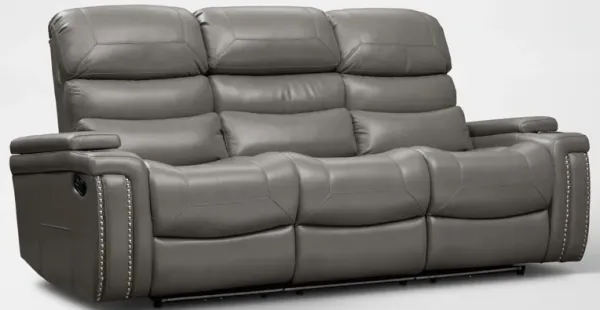 Jackson Manual Reclining Sofa - Gray