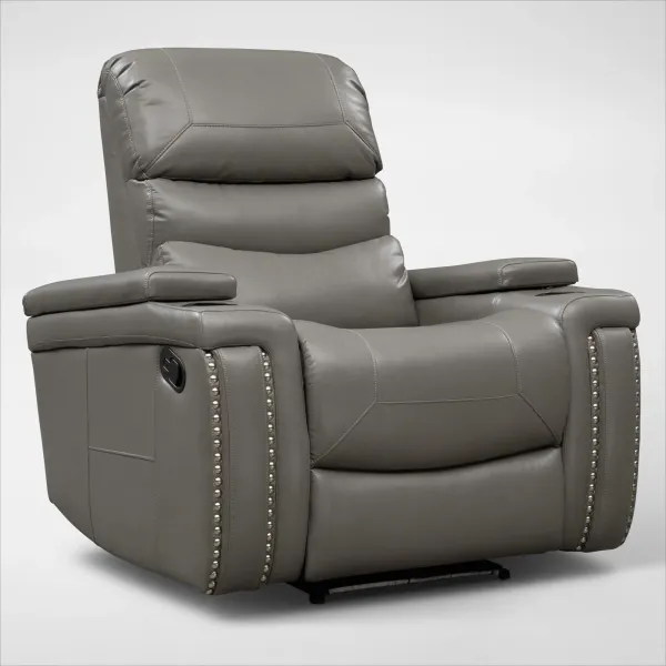 Jackson Manual Recliner - Gray