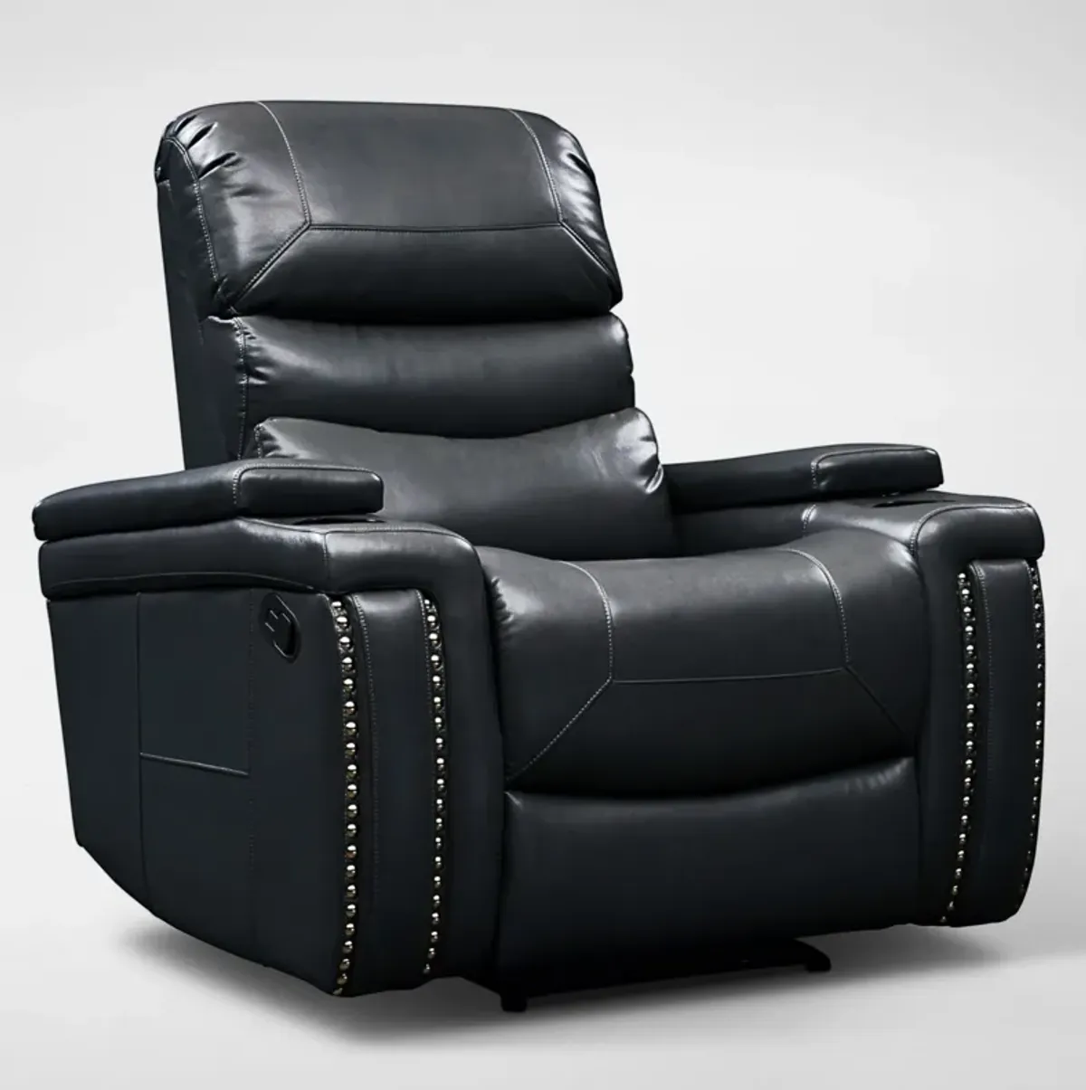 Jackson Manual Recliner - Black