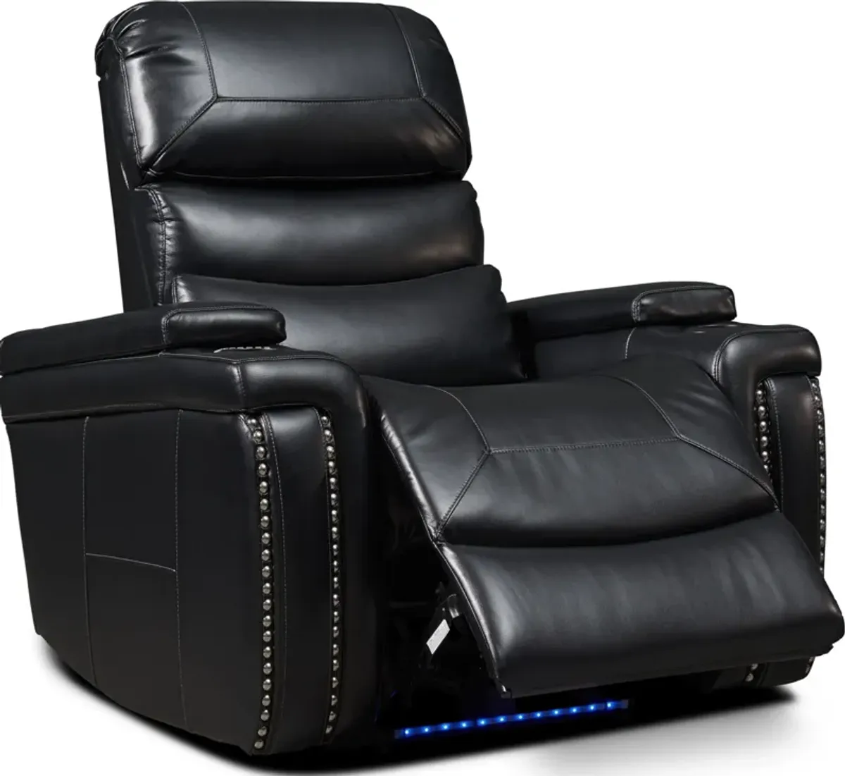 Jackson Triple-Power Reclining Sofa, Loveseat and Recliner - Black