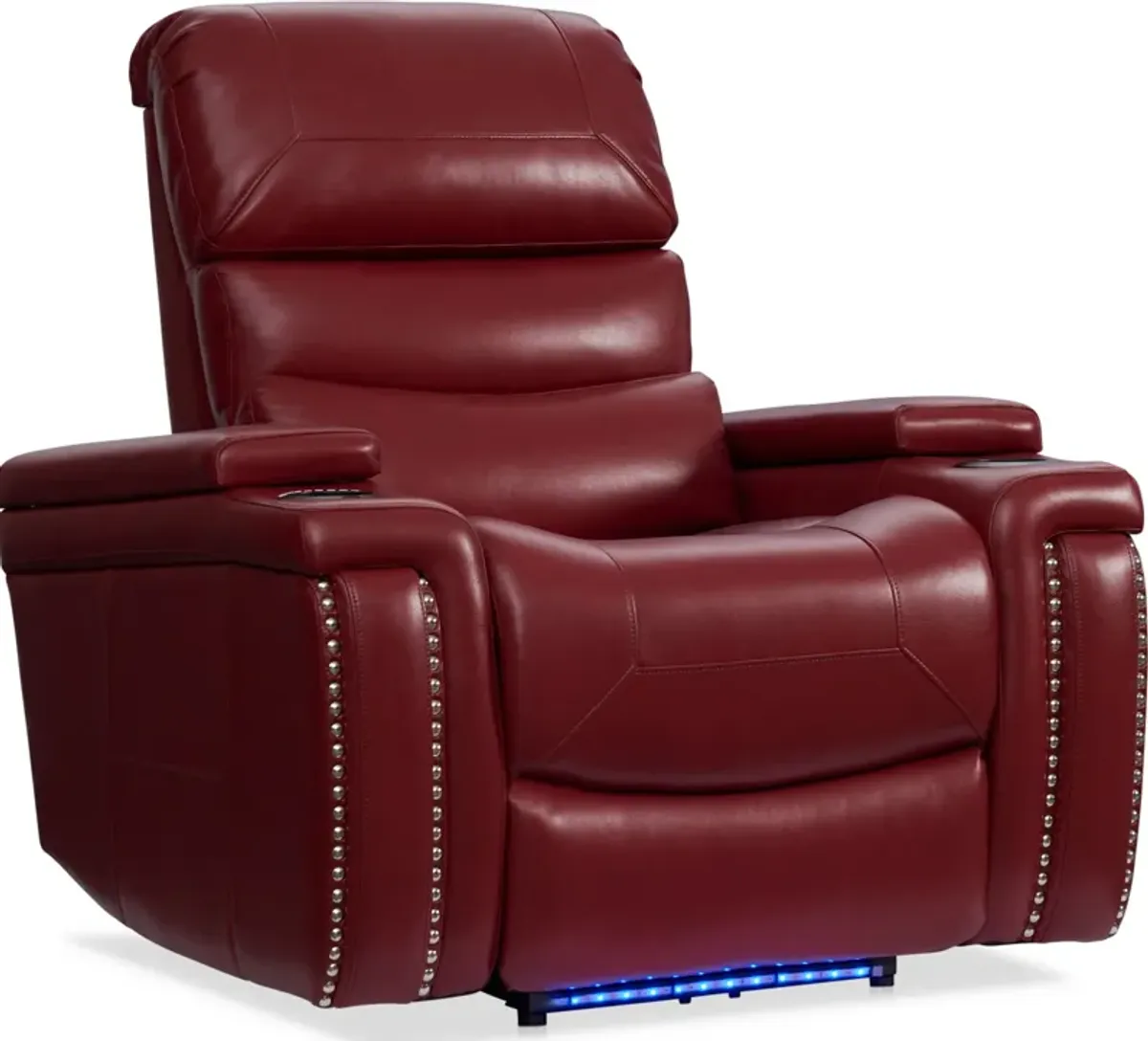 Jackson Triple-Power Reclining Sofa, Loveseat and Recliner - Red