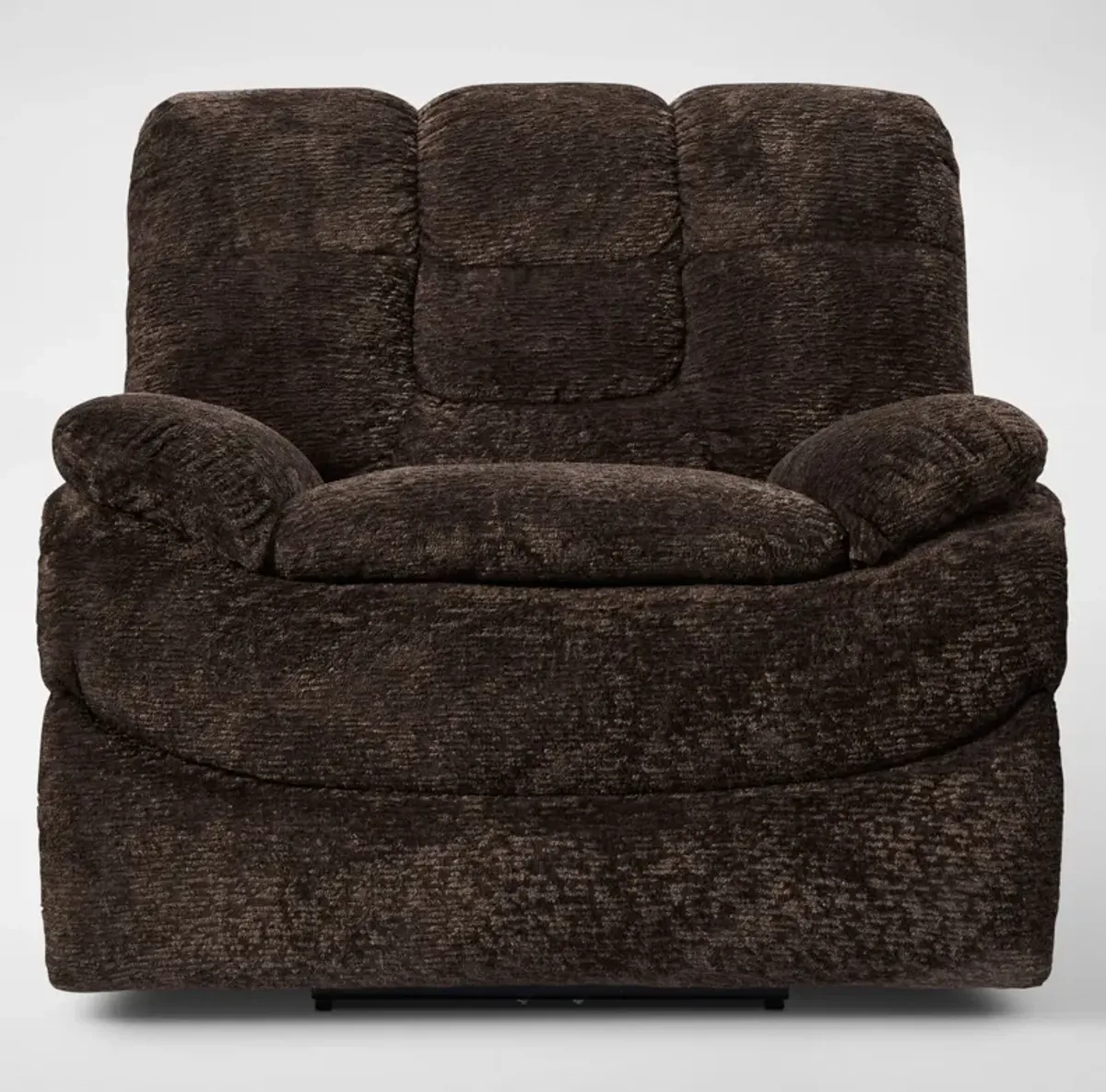 Big Softie 6-Piece Dual-Power Reclining Sectional with 2 Reclining Seats - Chocolate