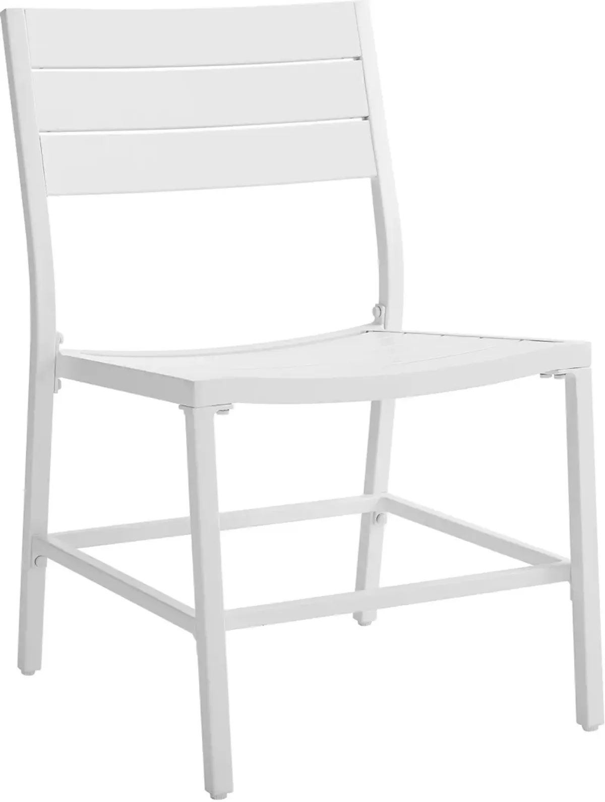 South Hampton Set of 2 Outdoor Dining Chairs - White