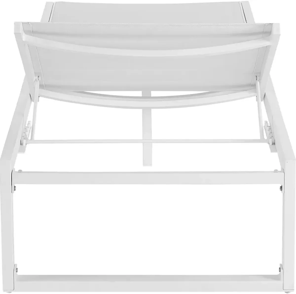 South Hampton Outdoor Chaise Lounge - White