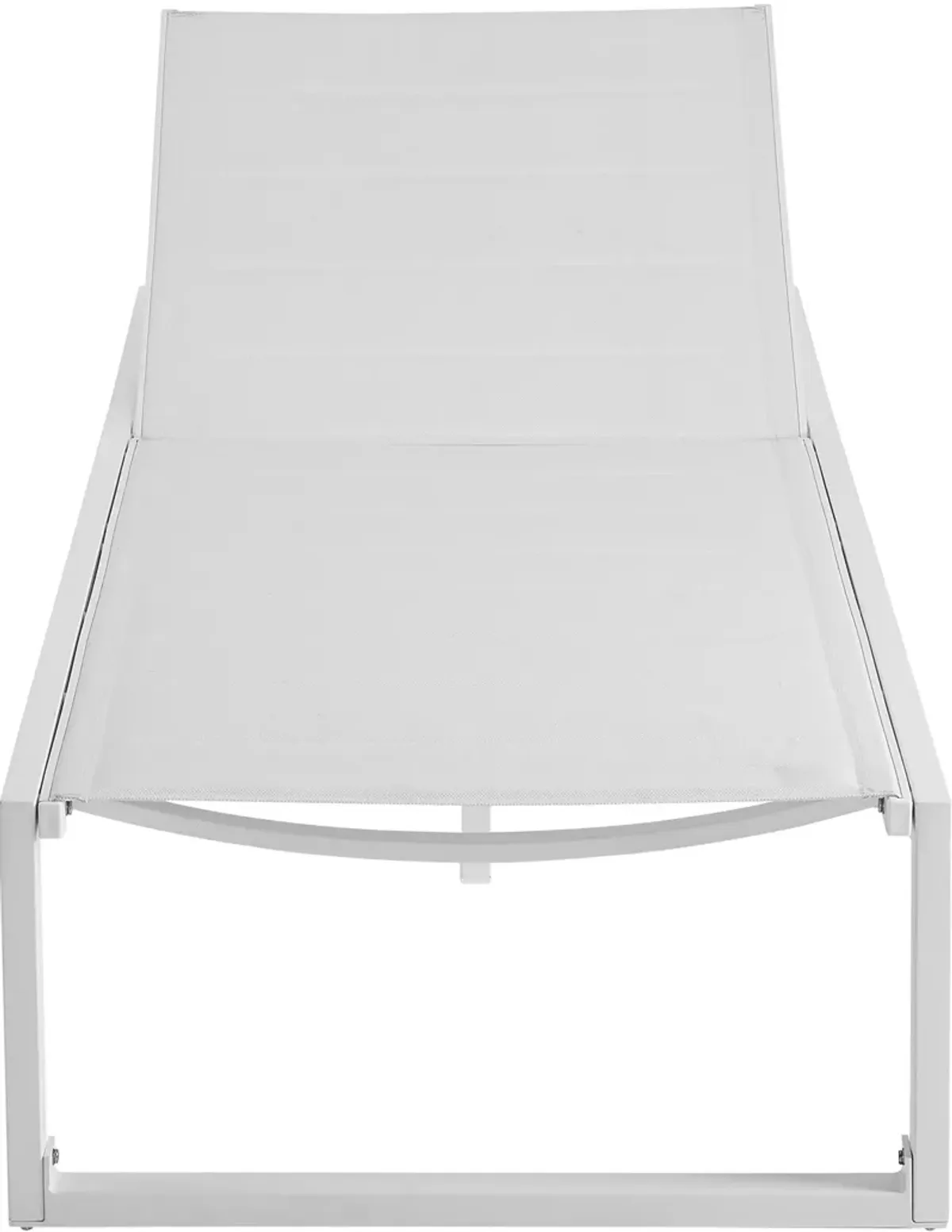 South Hampton Outdoor Chaise Lounge - White