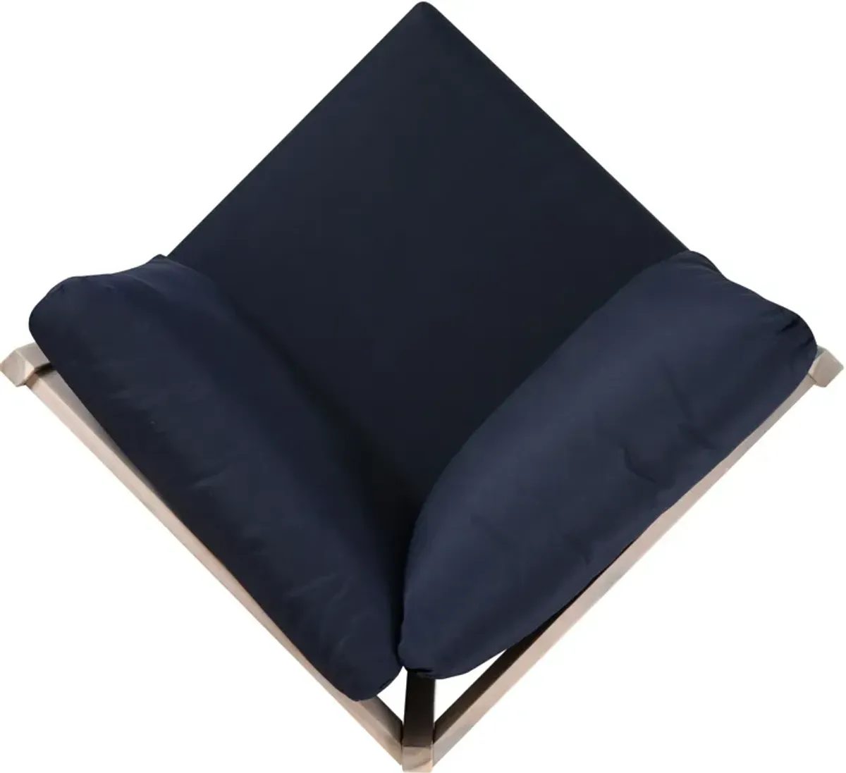 Annotto Bay Outdoor Corner Chair - Blue/Natural