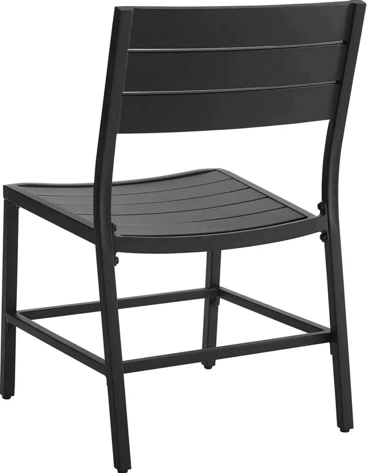 South Hampton Set of 2 Outdoor Dining Chairs - Black