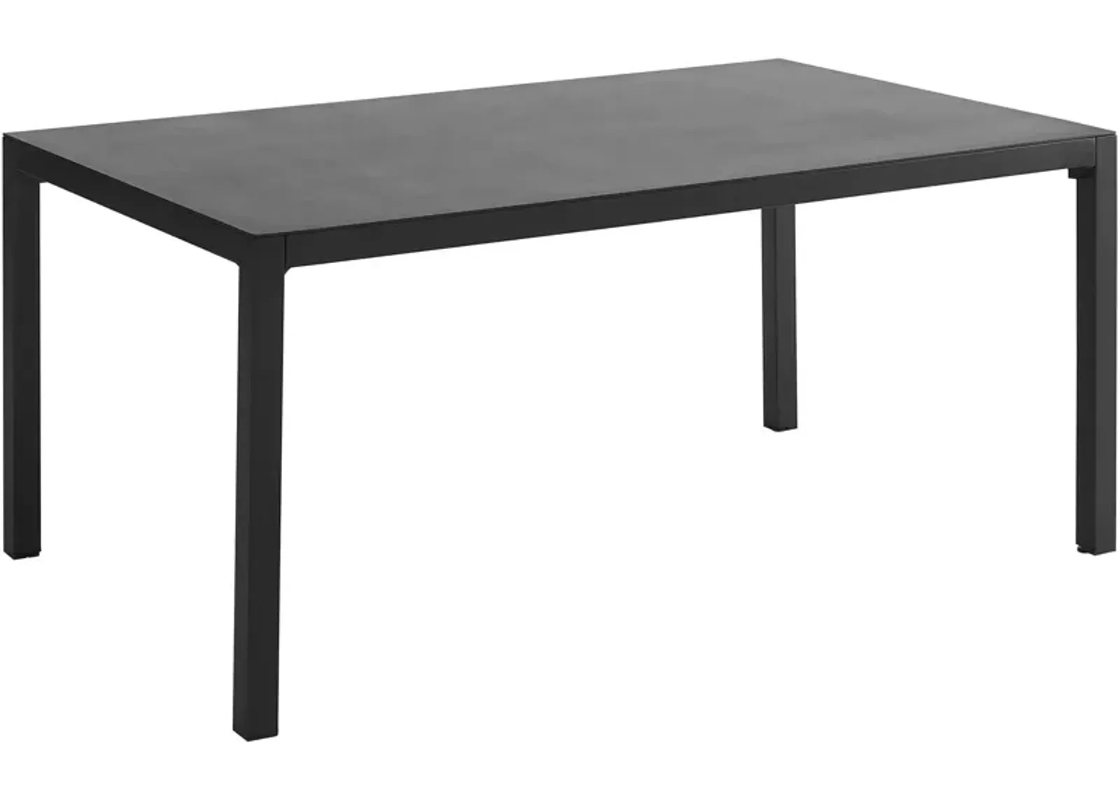 South Hampton Outdoor Dining Table - Black