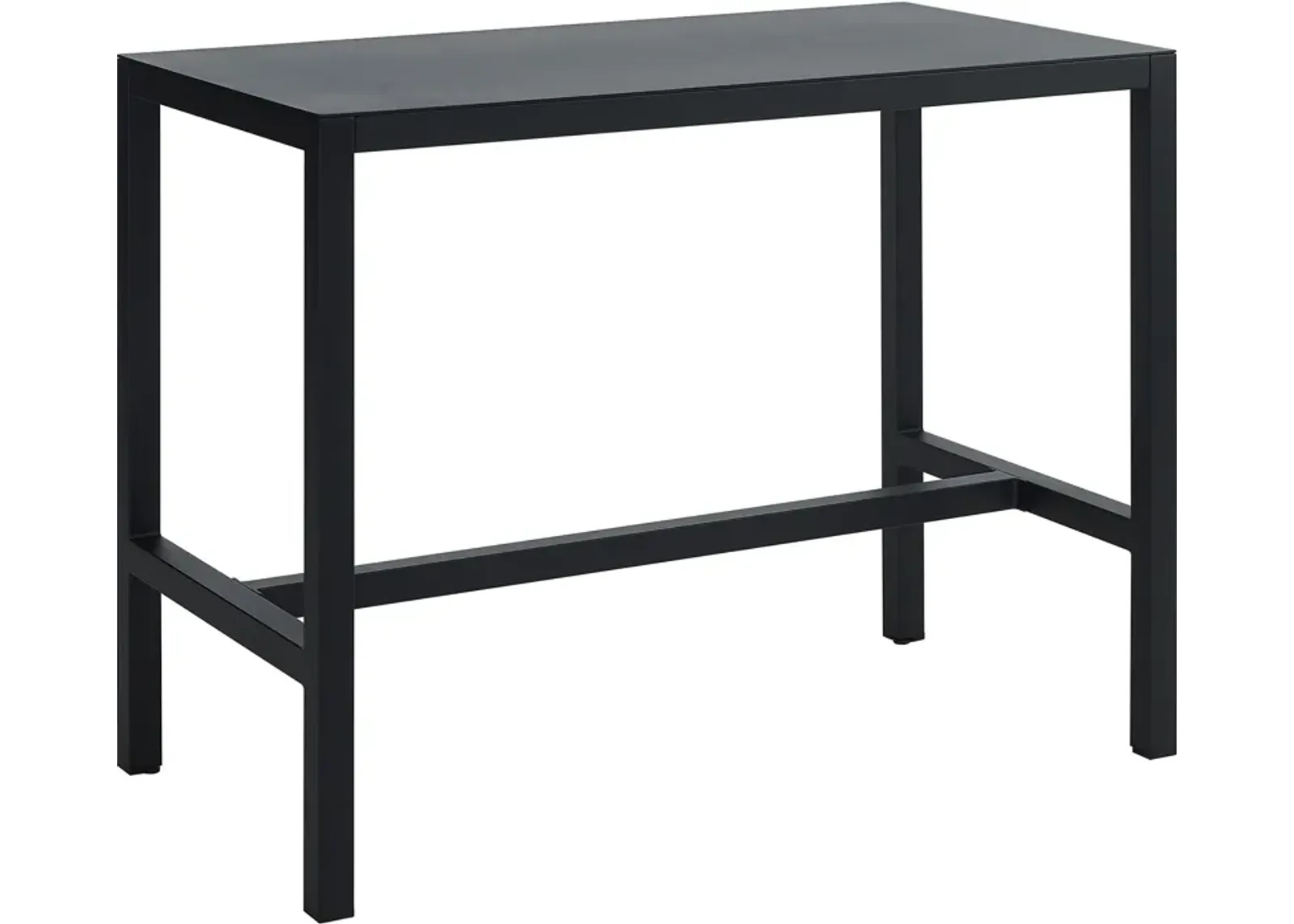 South Hampton Outdoor Bar Table - Black