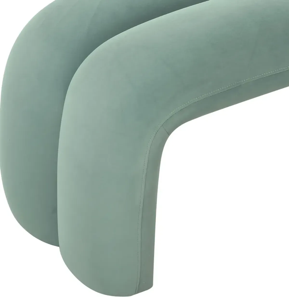 Kalpana Upholstered Bench - Green