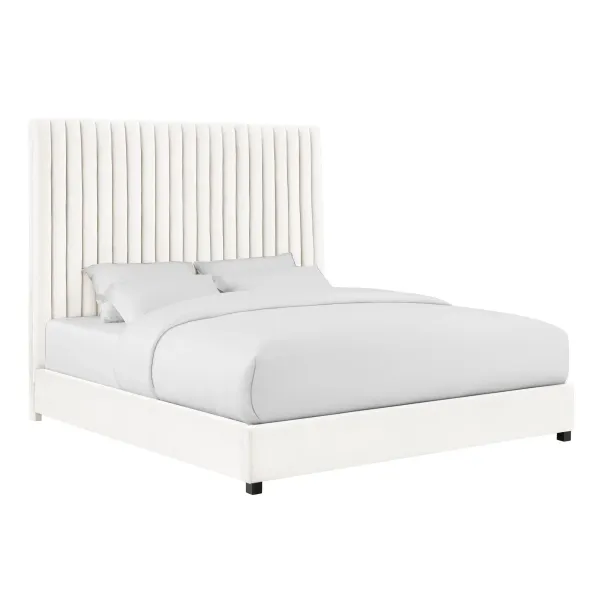 Michel Upholstered Platform King Bed