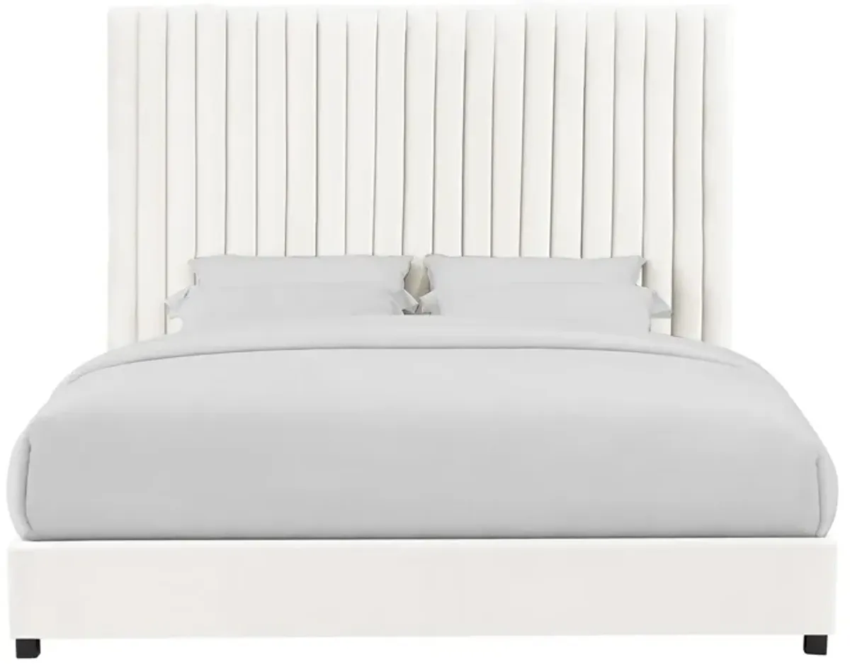 Michel Upholstered Platform Queen Bed