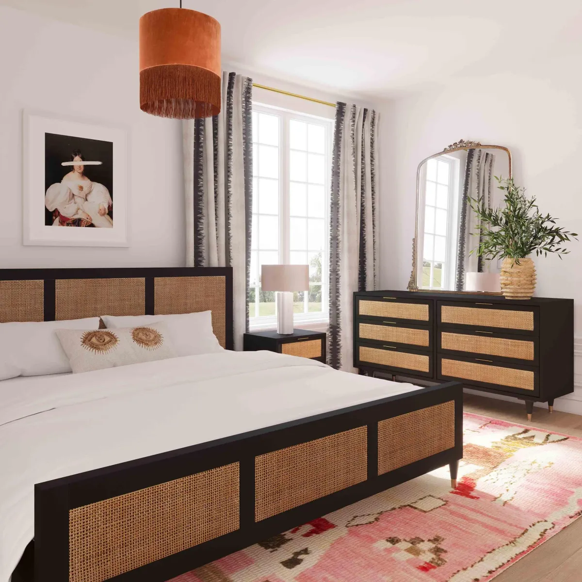 Almos Platform King Bed
