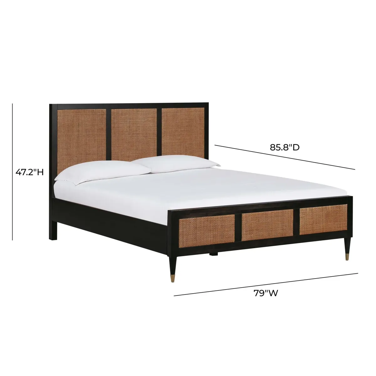 Almos Platform King Bed