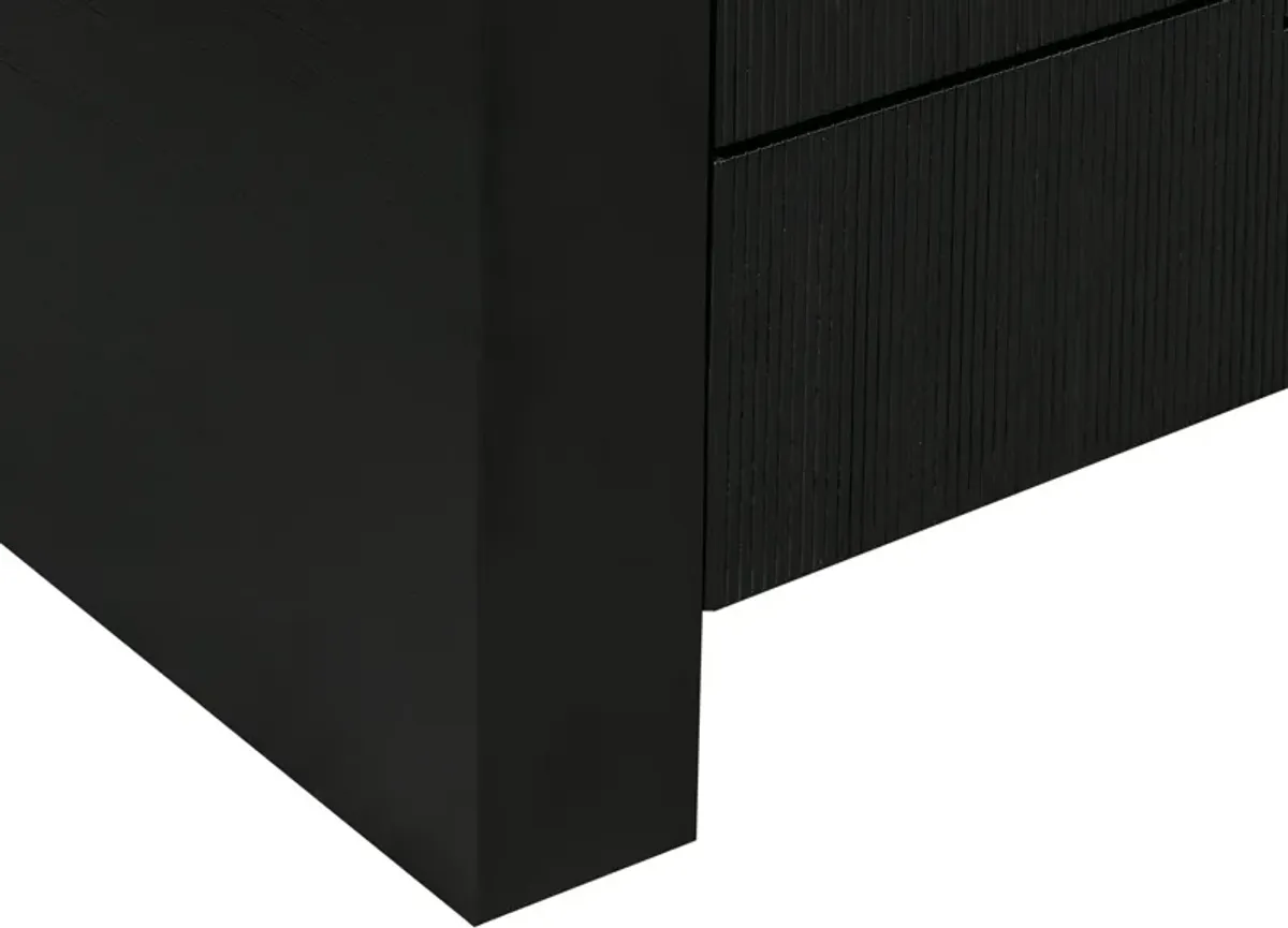 Laverne 6-Drawer Dresser - Black