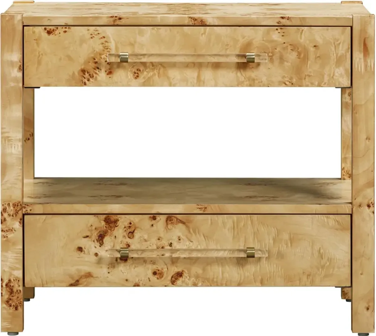 Josiah 2-Drawer Nightstand - Natural